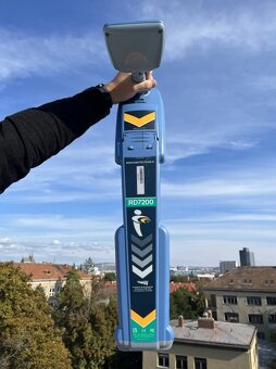 Lokátor RADIODETECTION RD7200 + generátor Tx-5 - 2