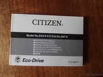 Prodám dámské hodinky zn. Citizen Stiletto - 2