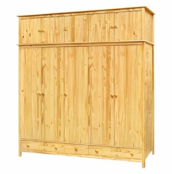 Dřevěná skříň 5dveřová TORINO - 2