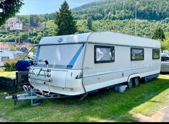 Karavan hobby de luxe 8m celoroční karavan k bydlení - 2