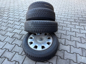 VW Golf,Caddy,Golf +,Jetta a Touran,orig.kompl.zimní kolo 15 - 2