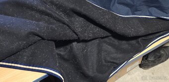 Tmavě modrá bederní deka FULL - 2