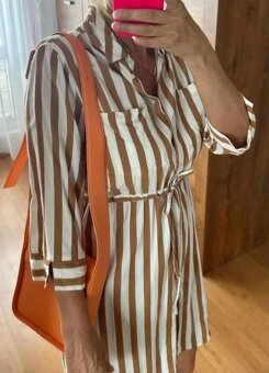 Košilové šaty Only, nové, vel. S - 2