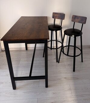 Barové židle a stůl - 2