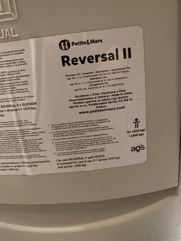 PETITE&MARS Autosedačka Reversal II Isofix Grey - 2