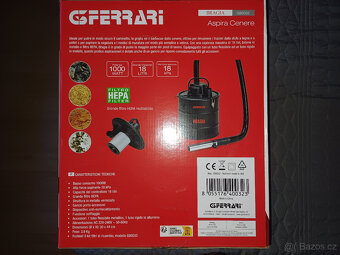 Vysavač popela - nepoužitý - 2