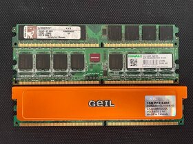 DDR2 512Mb a 2x 1 Gb - 2