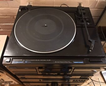 KENWOOD HIFI SESTAVA ,ZESILOVAČ ,CD ,DVD , GRAMO - 2