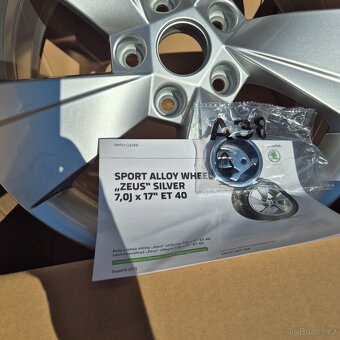 5x112 r17 Škoda Superb 3-Zeus et40 7j Nové - 2