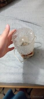 Vintige stolní lampa. Funkční, jako nová. Původní cena 500 - 2