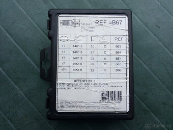 Bezpečnostní šrouby OZ Racing B67 - M14x1,5x50mm - 2