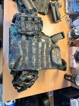 Taktická vesta airsoft bundeswehr - 2