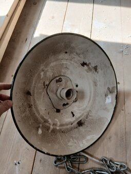 Smaltovaná lampa - 2
