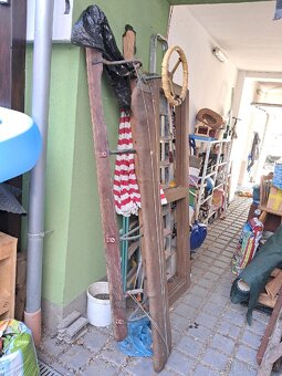 Saně dlouhé 2,3 m s volantem - 2
