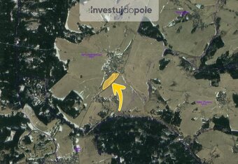 Prodej louky 52 907 m², Mnichov - Rájov, ev.č. 2025-08-13-1 - 2