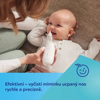 Canpol babies EASY&NATURAL elektrická nosní odsávačka - 2