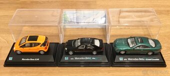 Modely aut 1:72 Cararama Mercedes Benz, Lexus, Volvo,Peugeot - 2
