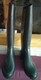 Gumové, jezdecké holinky 7 / 41 - 2