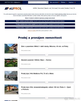 Jinak než RK -  prodej nemovitostí  - MUN (80% provize) - 2