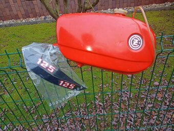 Nádrž čz motokros 125/511 125/516 - 2