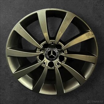 Zánovní originální alu kola Mercedes 5x112 r17 - 2