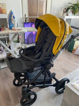 Dětský kočárek Bebetto žlutý - 2