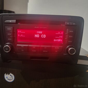 AUDI TT  CONCERT CD MP3 AUTORADIO - 2
