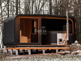 Modulární sauna 2v1 LUX - 2