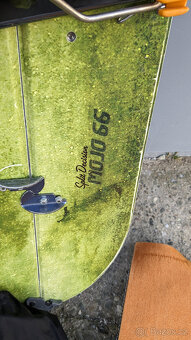 Splitboard Voile Mojo 66 s vázáním, pásy, haršajzny 166cm - 2