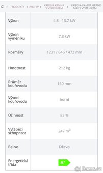 KRBOVÁ KAMNA s VÝMĚNÍKEM - 2