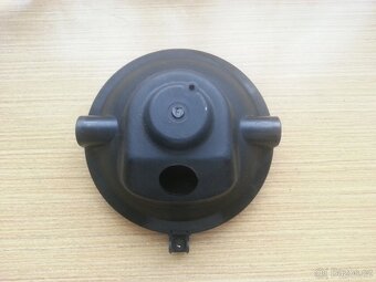 Plast a držák předního světla a zadní tlumič na Jawa 350 634 - 2