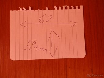 Výklopný stolek. - 2