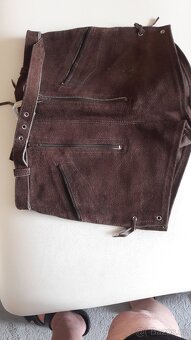 chlapecké kožené kalhoty - 2