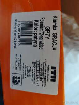 Dveřní klika-vložka 72 - 2