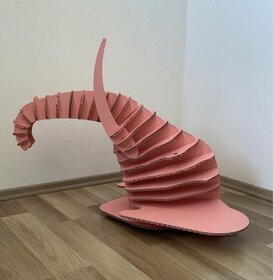 Kartonovy slon na zed - 2