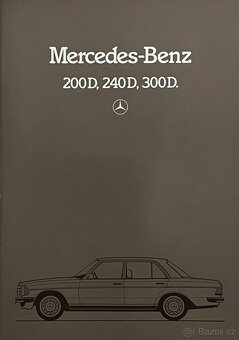 Mercedes W123 prospekty - 2