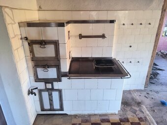 Kachlový sporák - 2