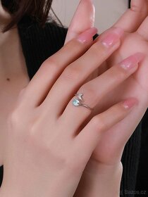 Stříbrný prsten Ag 925 - Mermaid - 2