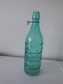 Dekorativní skleněná láhev 1080 ml. - 2