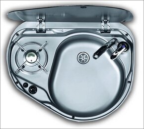 smev/dometic 8821 - kombinace dřez a plynový vařič - - 2
