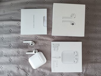 Apple AirPods 2 - funkčné, s originálnym obalom - 2