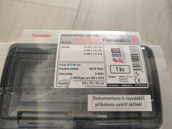 Nová Zásuvková skříň (rozváděč nízkého napětí) FAMATEL v510 - 2