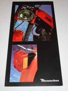 Prospekt JAWA Babetta 226, Mototechna 1989 - 2