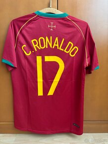 Fotbalový dres Portugalsko 2006 - Ronaldo 17 - 2