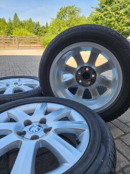 Alu Škoda Fabia 195/55 R15 letní - 2