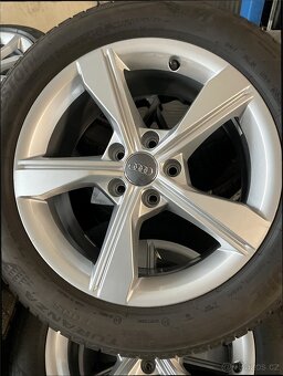 Sada letní, kola Audi A4 B9 17" originální - 2