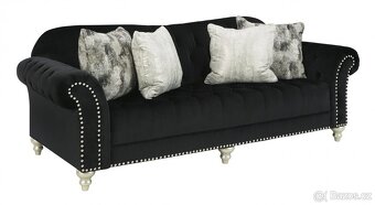 Luxusní sedací souprava ve stylu chesterfield - 2