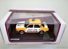 Model ŠKODA 120L/M "VOJENSKÁ DOPRAVNÍ POLICIE" Abrex 1/43 - 2
