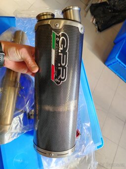 Koncovka výfuku Slip-on GPR DUAL na Yamaha Tenere700 21-24 - 2