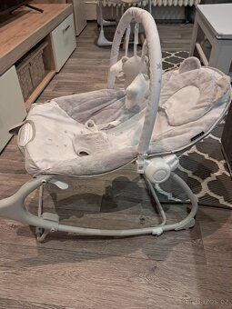 Lehátko/houpatko KIDWELL PINO šedé - 2